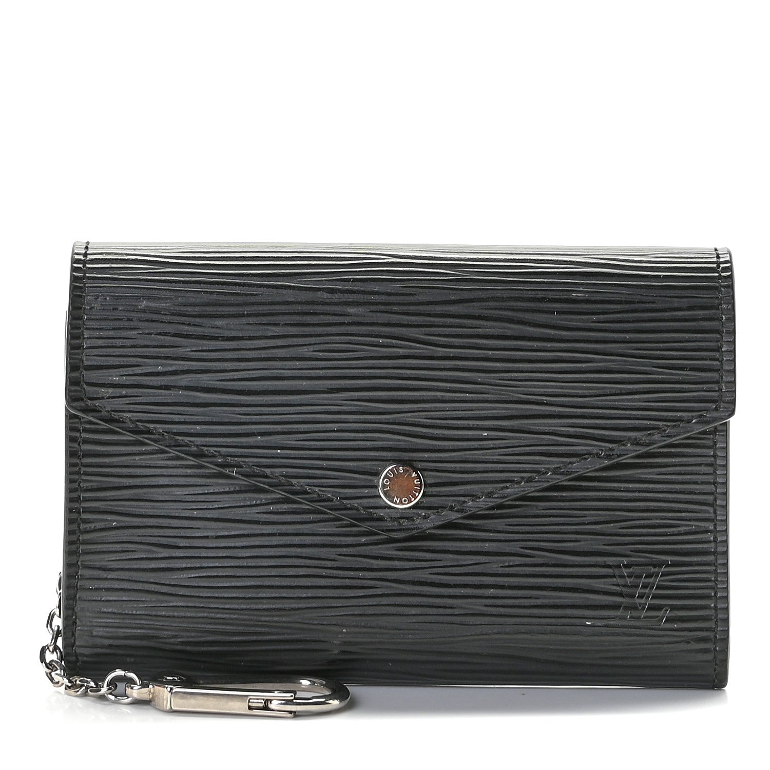 Louis Vuitton Epi Key Pouch Noir 1 of 9