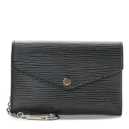 Louis Vuitton Epi Key Pouch Noir 1 of 9