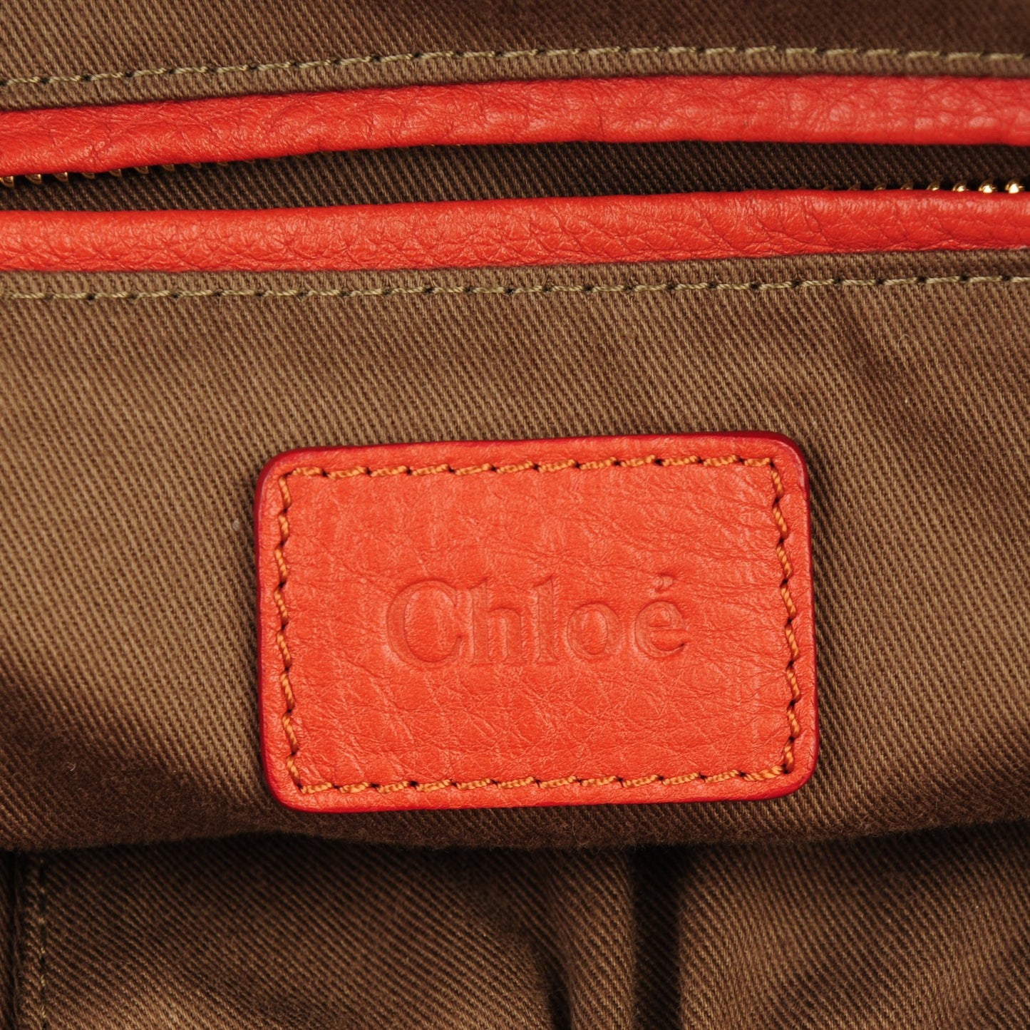Calfskin Large Marcie Satchel Maple Leaf