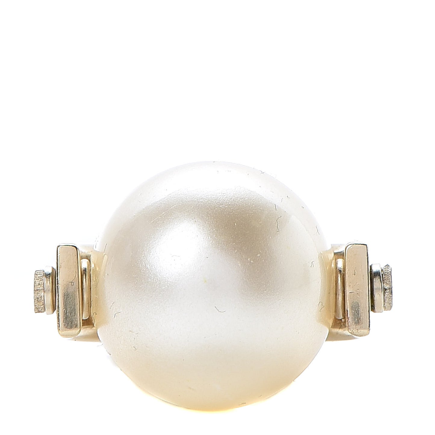 Pearl CC Ring 7 Gold