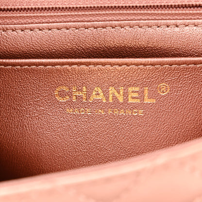 Chanel Metallic Grained Calfskin Quilted 2.55 Reissue Mini Flap Copper Pink 6 of 11