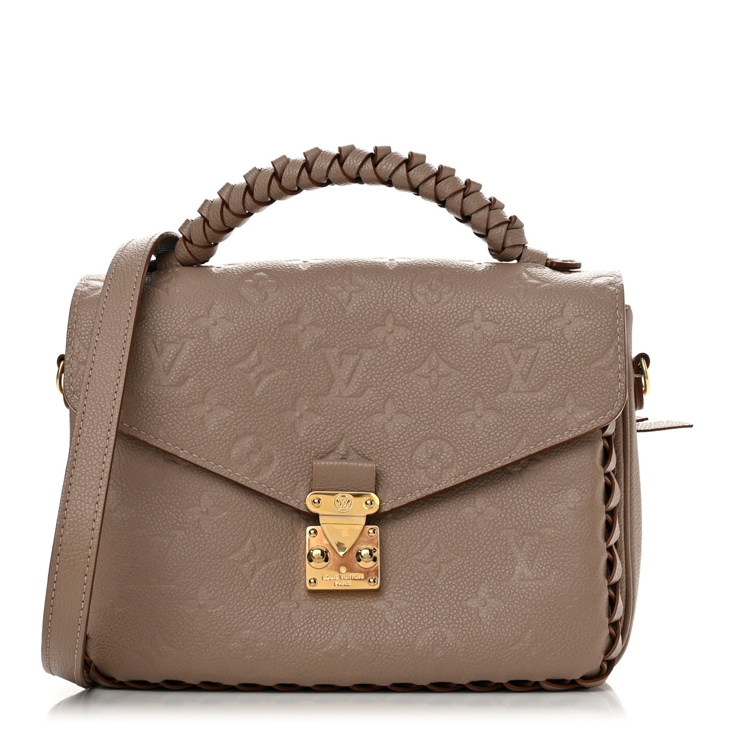 Empreinte Braided Pochette Metis Vison