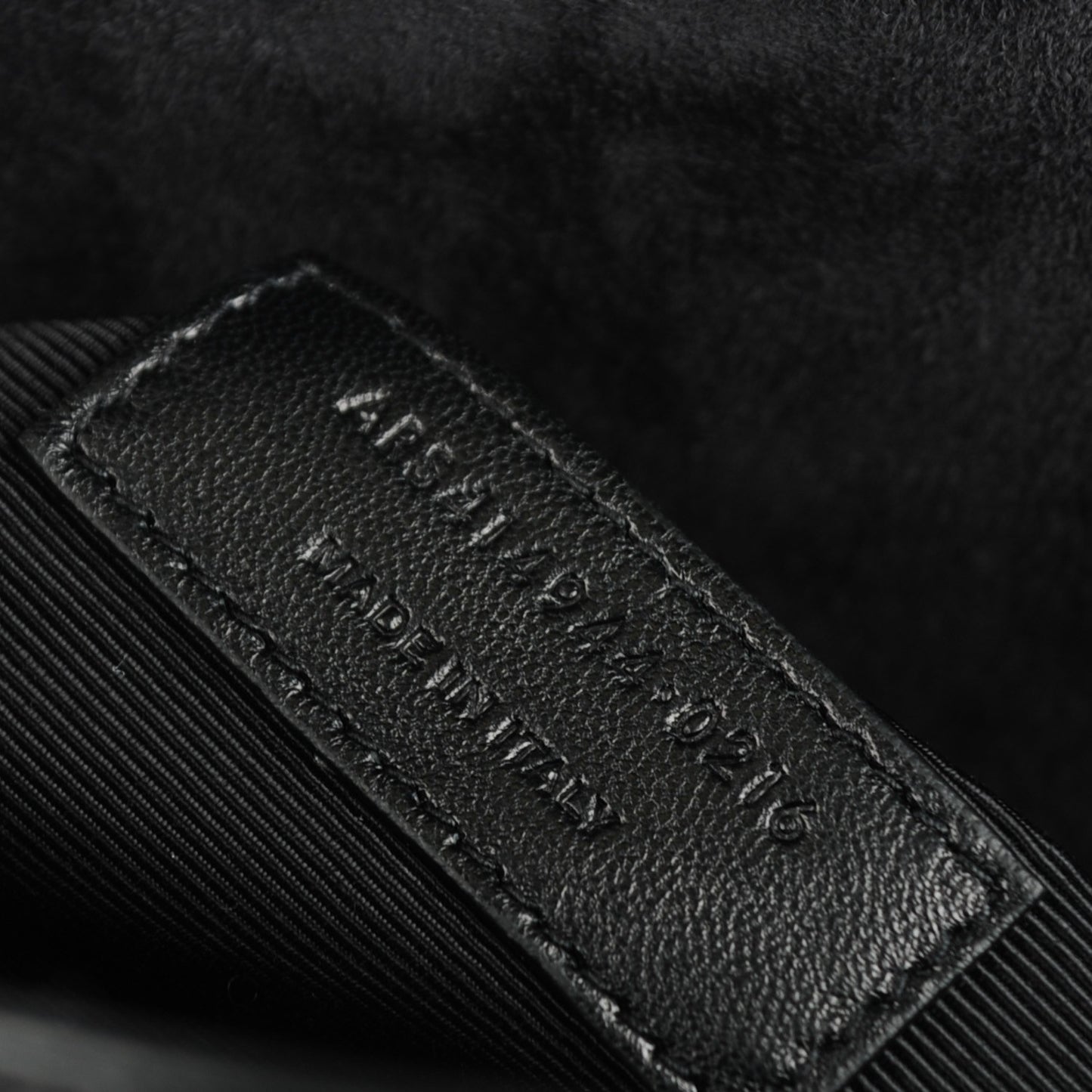 Calfskin Crocodile Embossed Large Sac De Jour Carryall Black