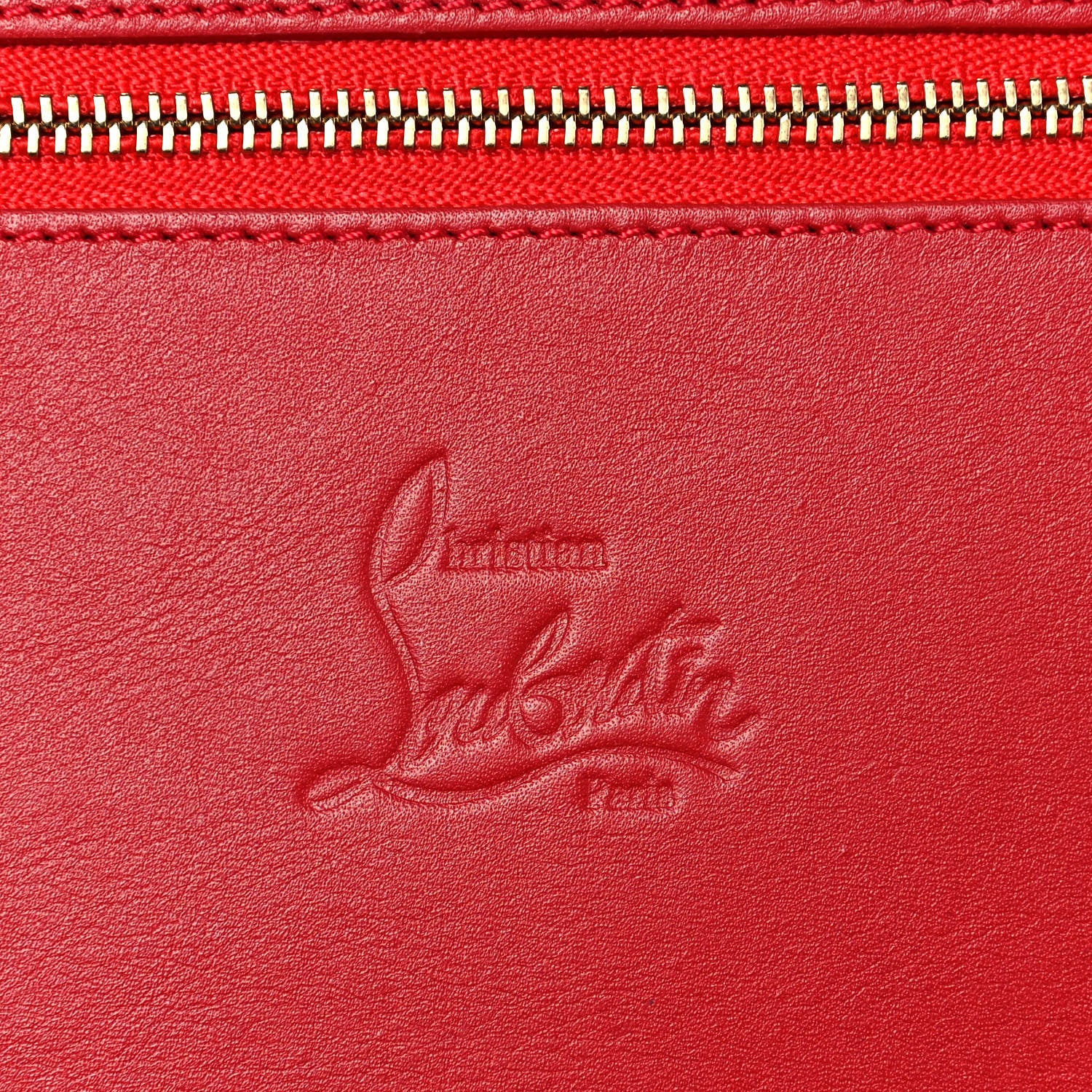 Christian Louboutin Calf Spiked Cris iPad Case Yellow 6 of 16
