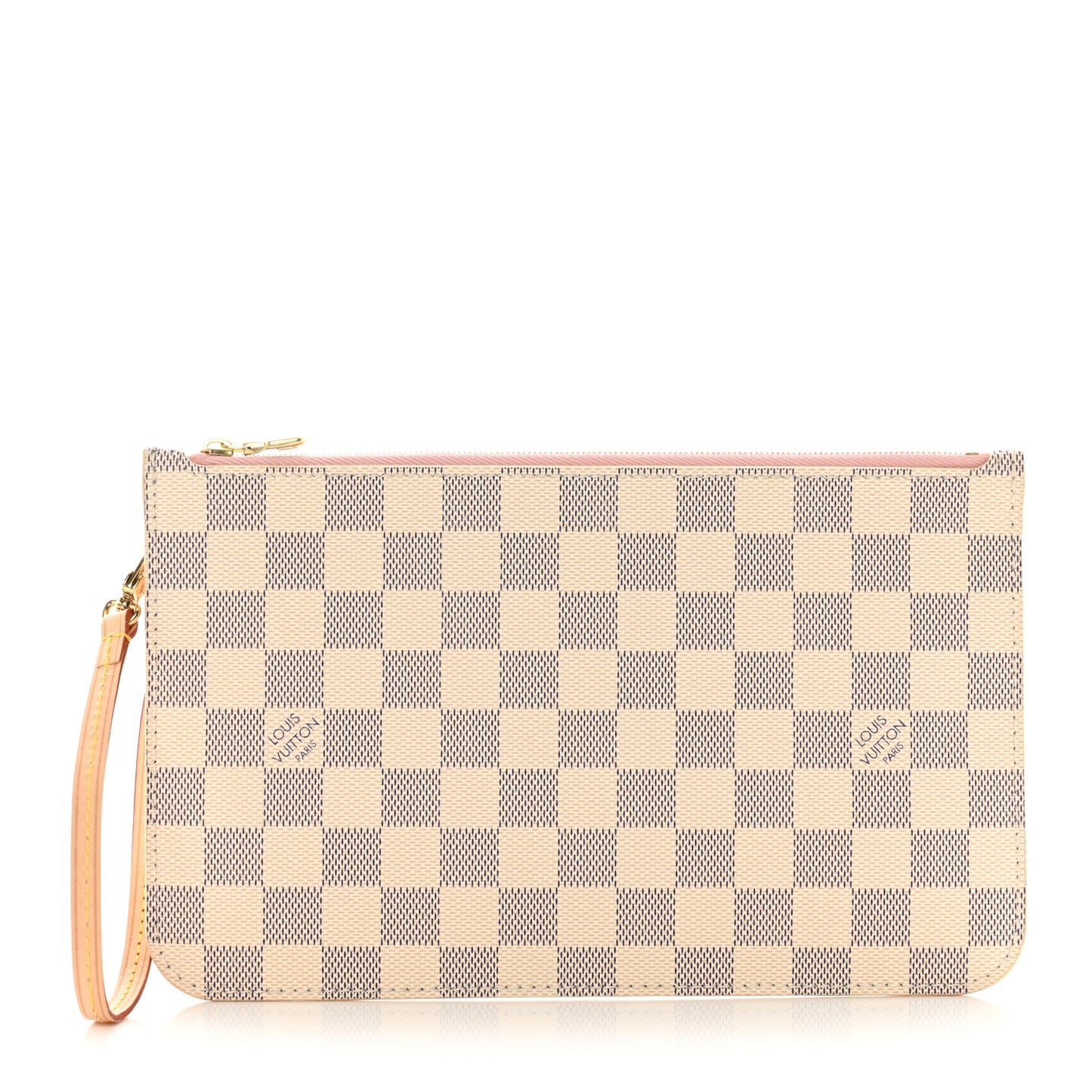 Damier Azur Neverfull MM GM Pochette Rose Ballerine