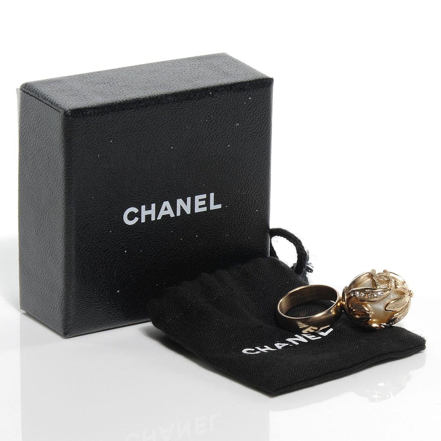 Pearl CC Ring Gold 6.5