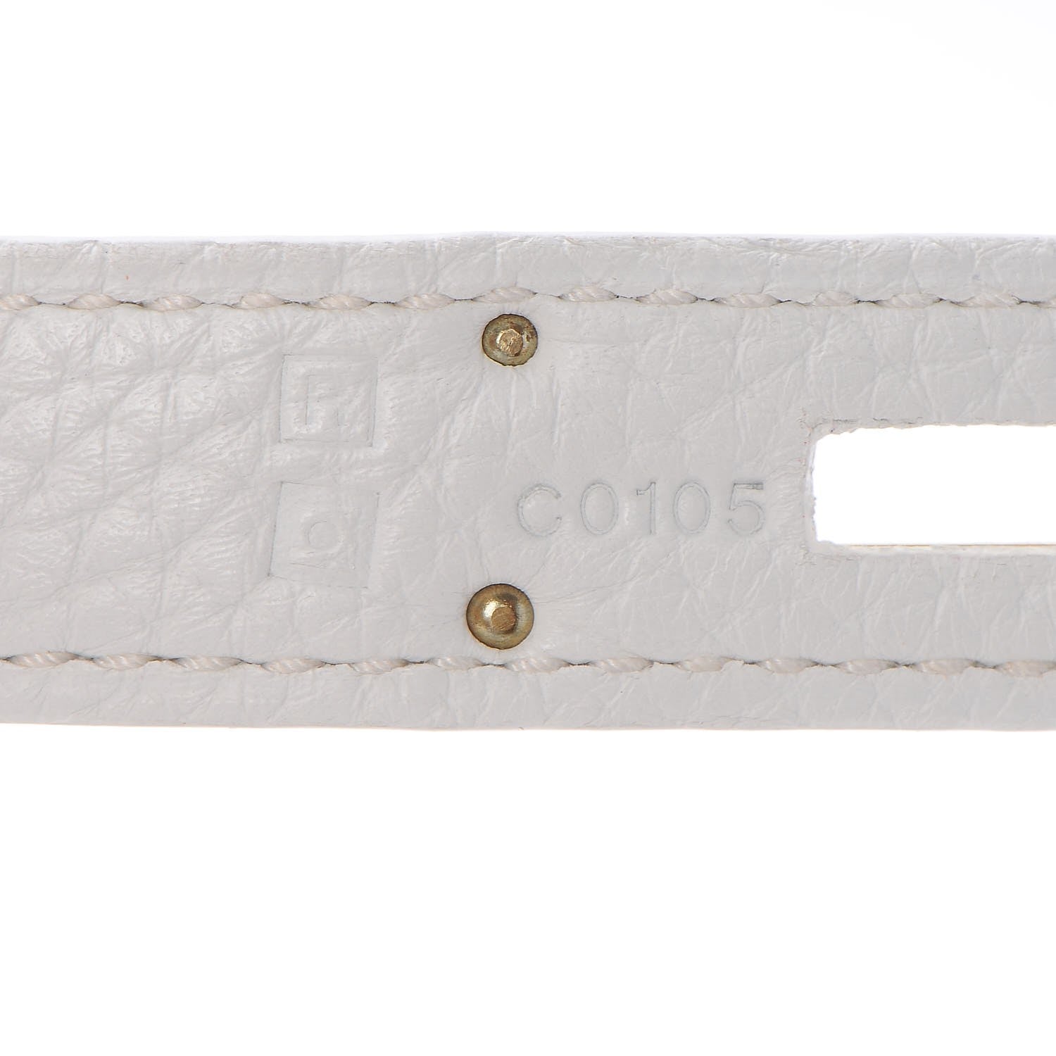 Hermes Taurillon Clemence Birkin 35 White 15 of 34