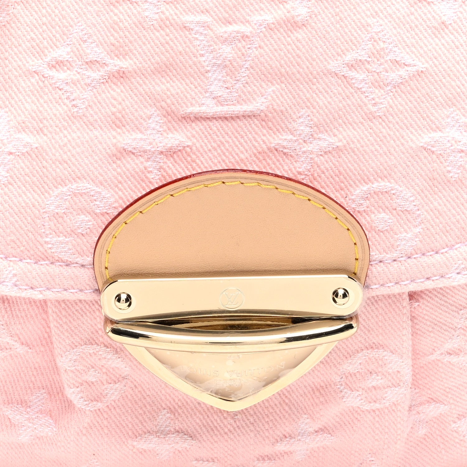 Louis Vuitton Monogram Denim Sunset Washed Pink 7 of 10