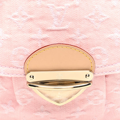 Louis Vuitton Monogram Denim Sunset Washed Pink 7 of 10