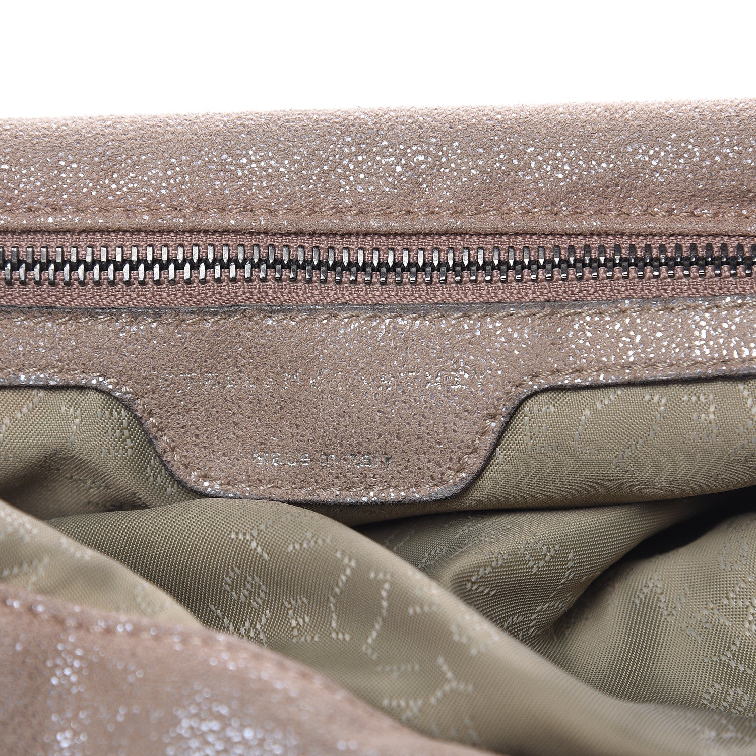 Stella McCartney Shaggy Deer Falabella Fold Over Tote Taupe 6 of 11
