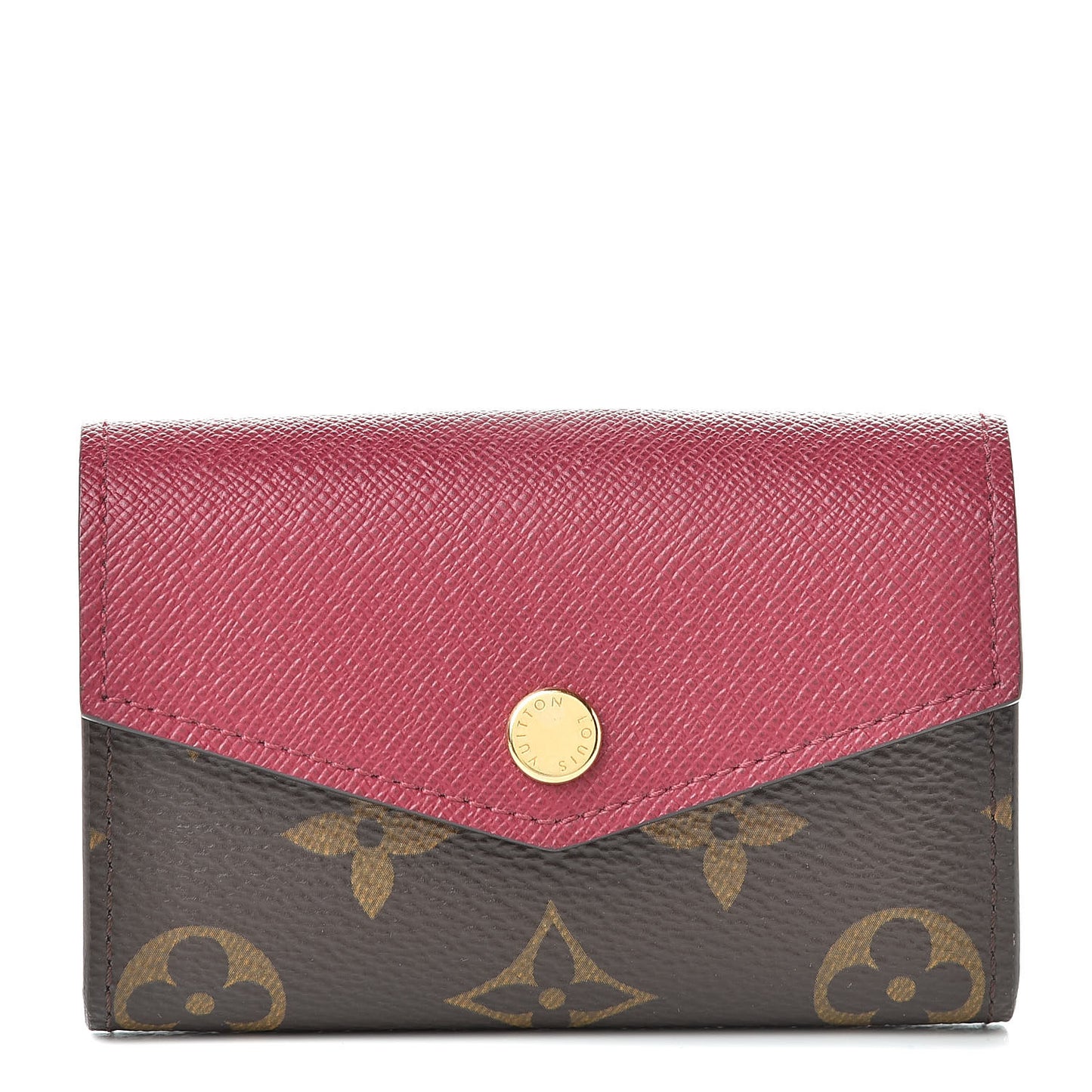 Monogram Sarah Multicartes Fuchsia