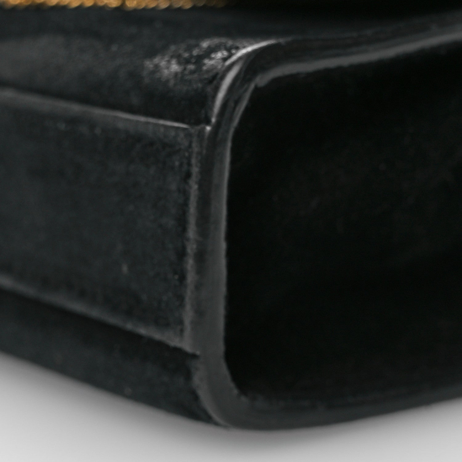 Saint Laurent Suede Small Classic Monogram Kate Tassel Satchel Black 10 of 10