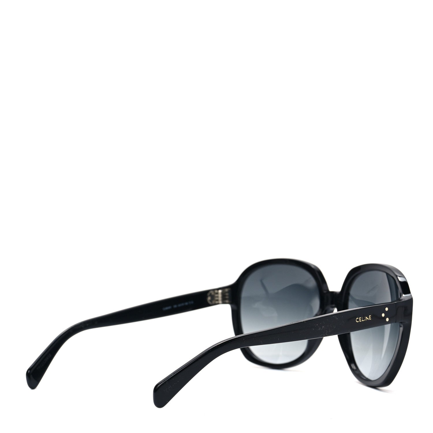 Celine Acetate Round Sunglasses CL40147I Black 4 of 6