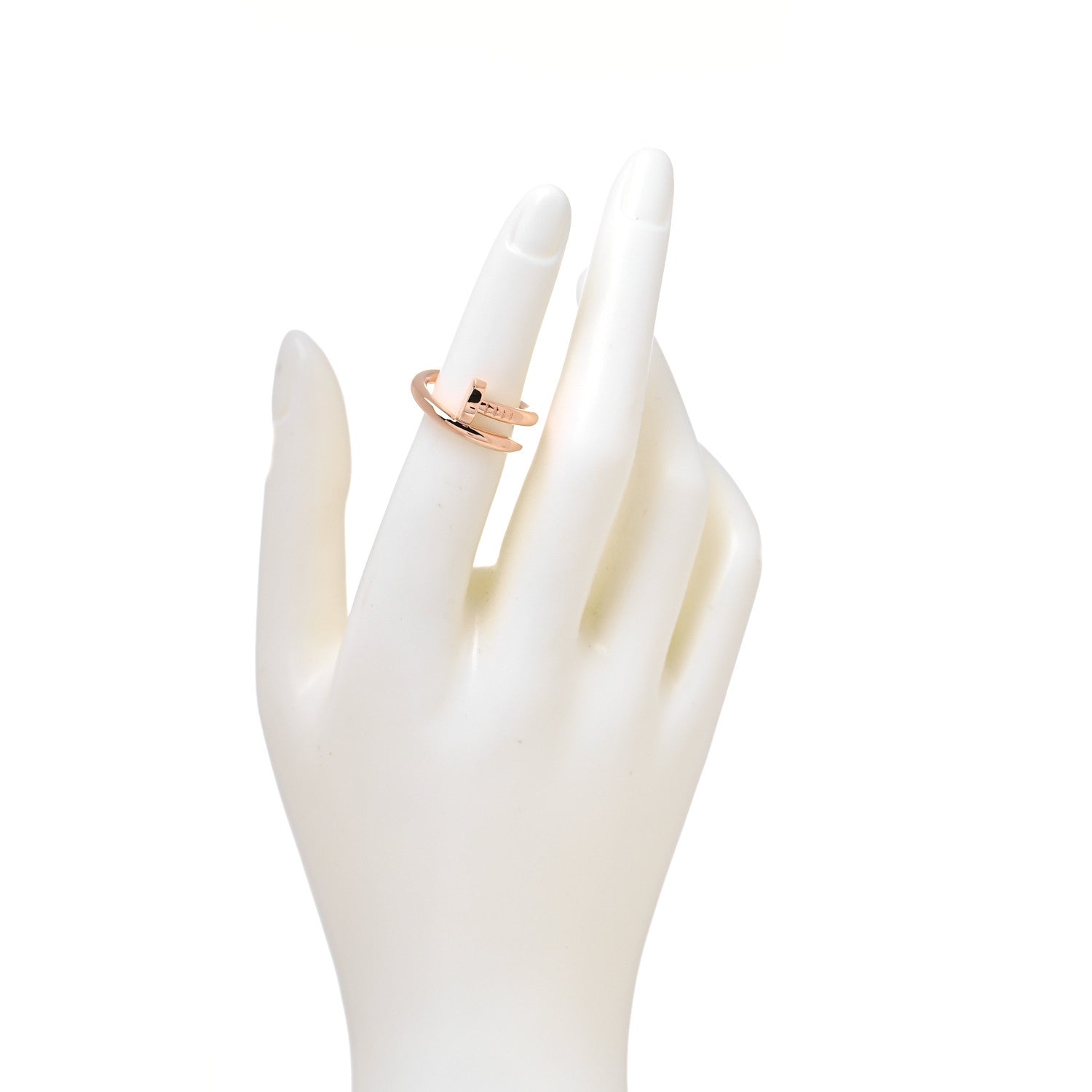 Cartier 18K Pink Gold Juste Un Clou Ring 51 5.75 2 of 5
