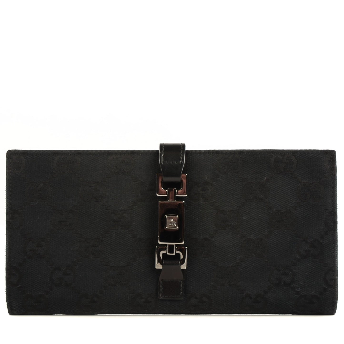 Monogram Continental Bardot Wallet Black