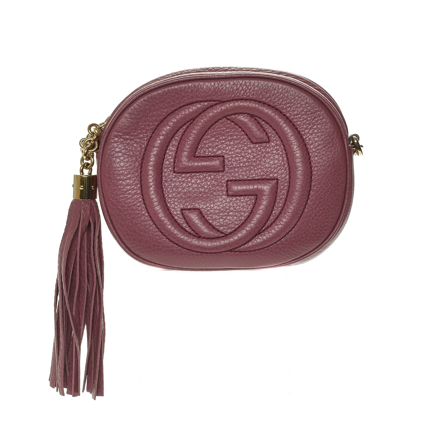 Gucci Cellarius Calfskin Mini Soho Chain Bag Peonia Flower 1 of 8