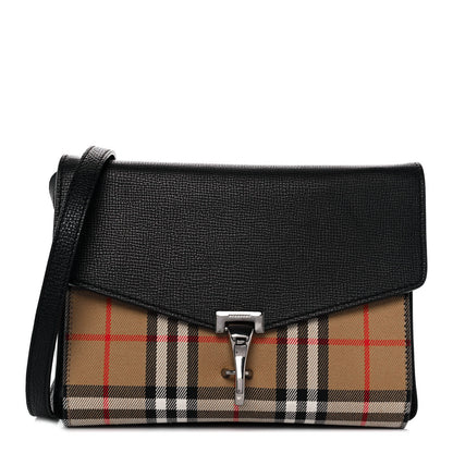 Burberry Derby Calfskin Vintage Check Small Macken Crossbody Bag 1 of 8