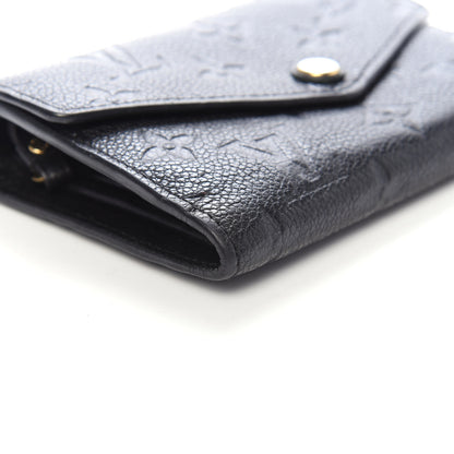 Louis Vuitton Empreinte Compact Curieuse Wallet Black 7 of 8