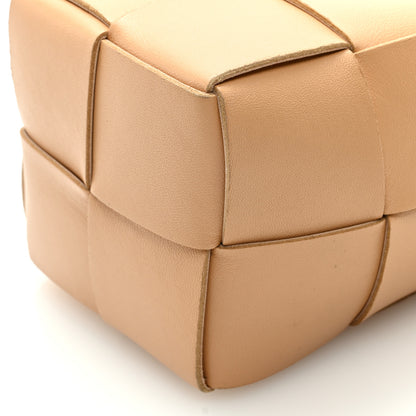 Bottega Veneta Nappa Maxi Intrecciato Mini Cassette Bucket Bag Almond 8 of 8