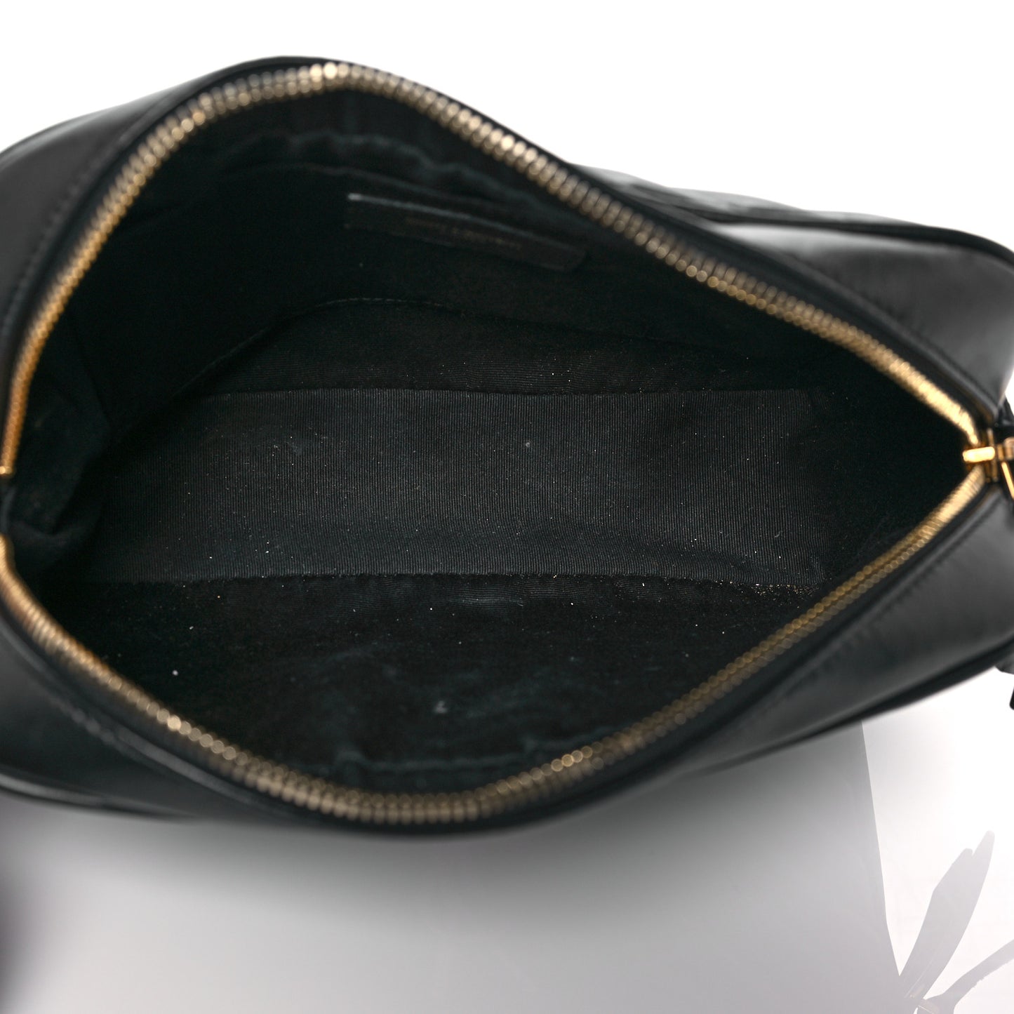 Calfskin Matelasse Monogram Lou Camera Bag Black