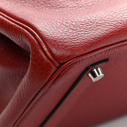Hermes Buffle Skipper Birkin 35 Rouge H 10 of 21