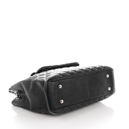 Chanel Caviar Quilted Flap Tote Black 4 of 7