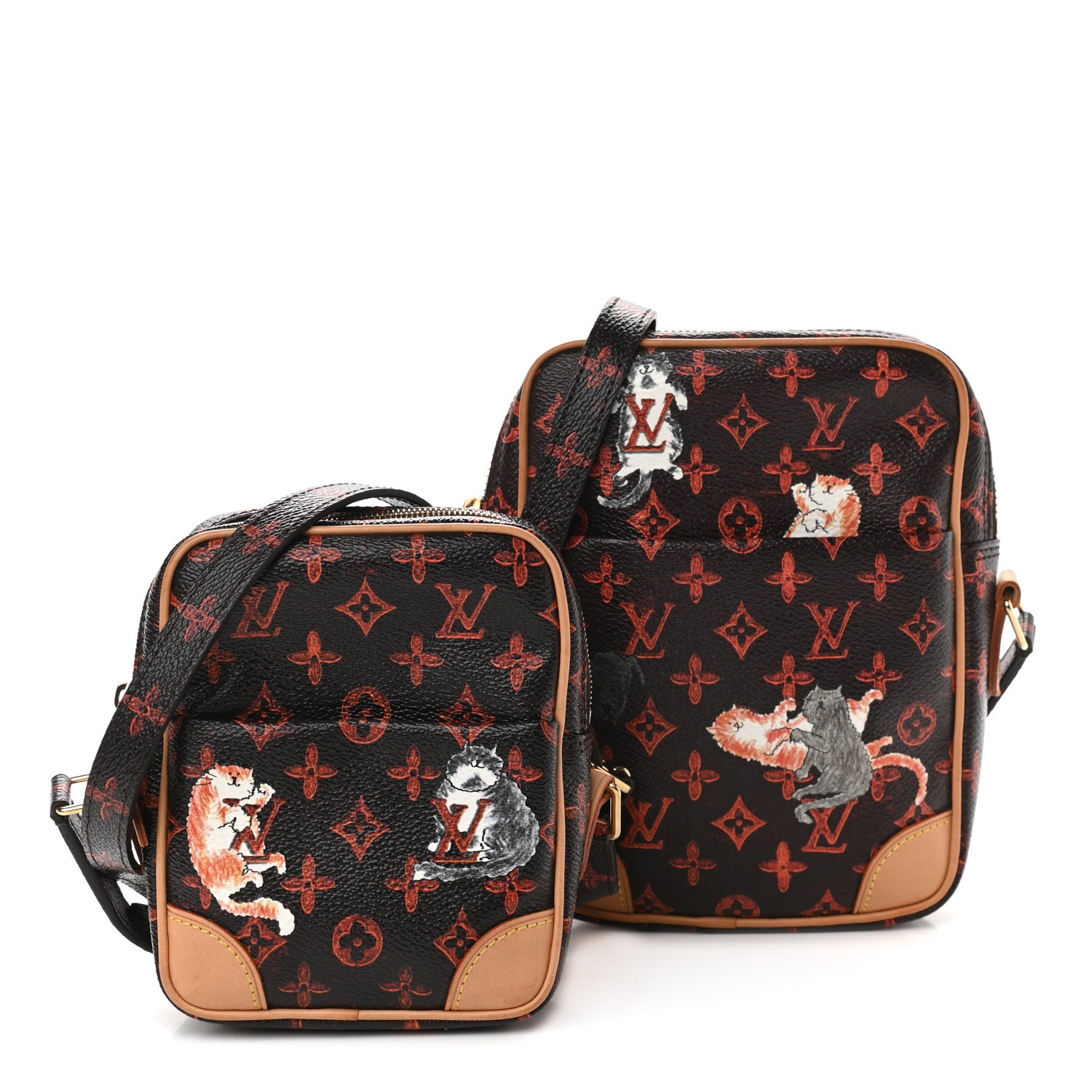 Louis Vuitton Catogram Paname Set Marron 1 of 16