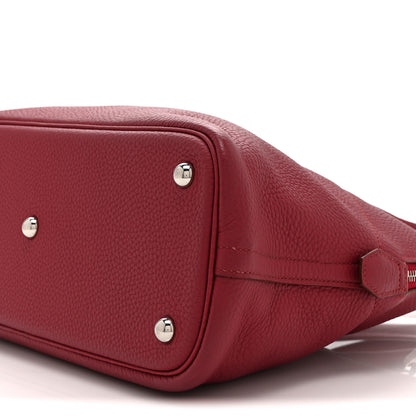 Hermes Taurillon Clemence Bolide 31 Rubis 10 of 10