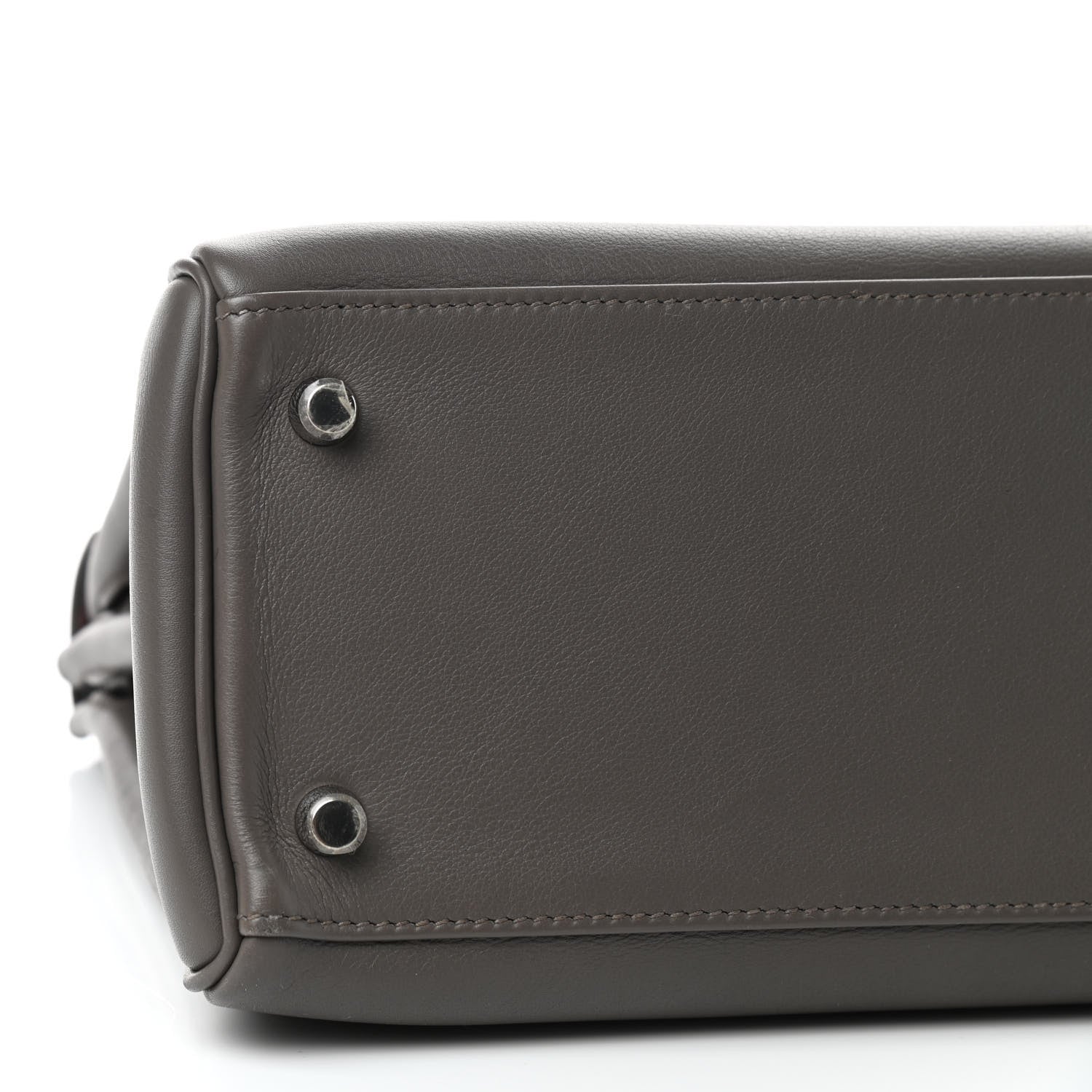 Hermes Swift Kelly Retourne 28 Etain 6 of 12