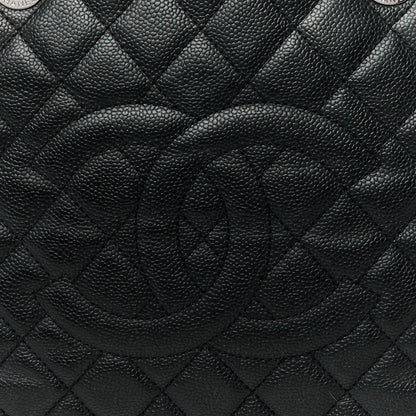 Chanel Caviar Quilted Grand Shopping Tote GST Black 8 of 10