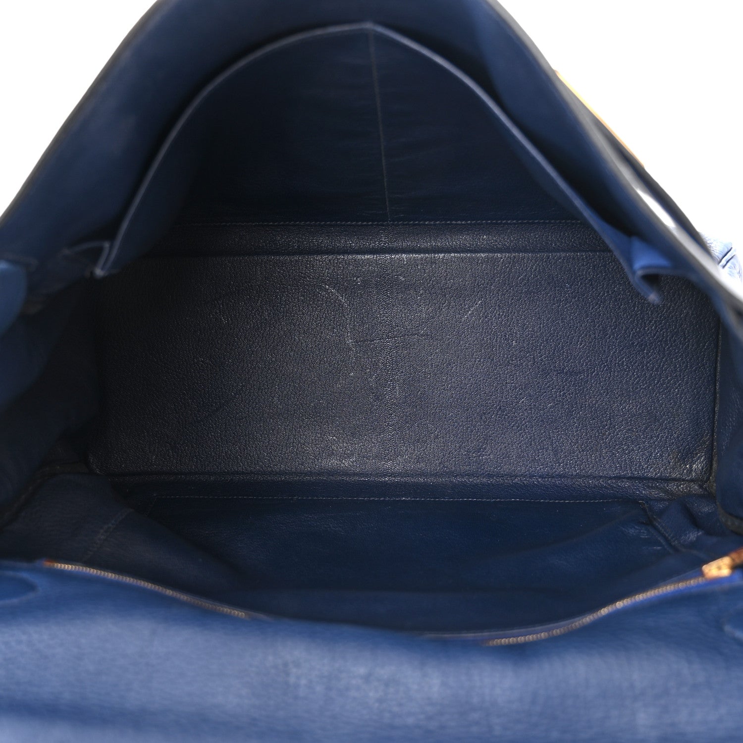 Hermes Taurillon Clemence Kelly Retourne 40 Bleu De Malte 5 of 12