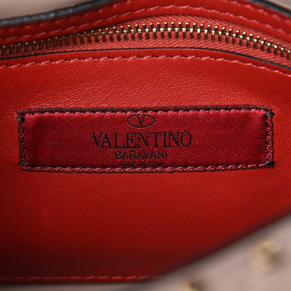 Valentino Garavani Lambskin Medium Rockstud Spike Shoulder Bag Poudre 6 of 8
