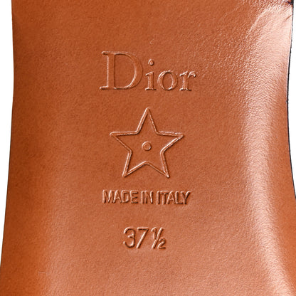 Christian Dior Calfskin D-Club Mule Sandal 37.5 Strawberry 7 of 8