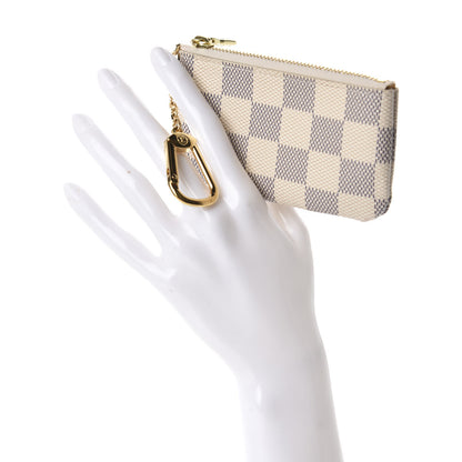 Louis Vuitton Damier Azur Key Pouch 2 of 7