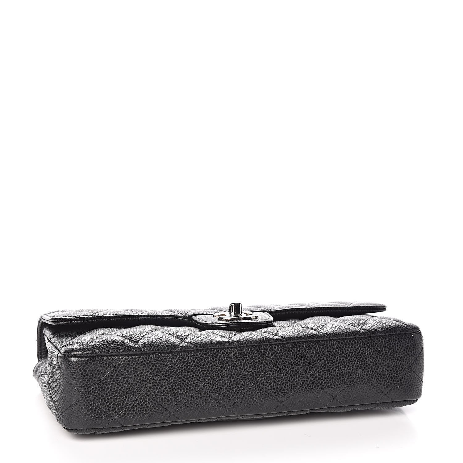 Chanel Caviar Quilted East West Flap Black 4 of 10