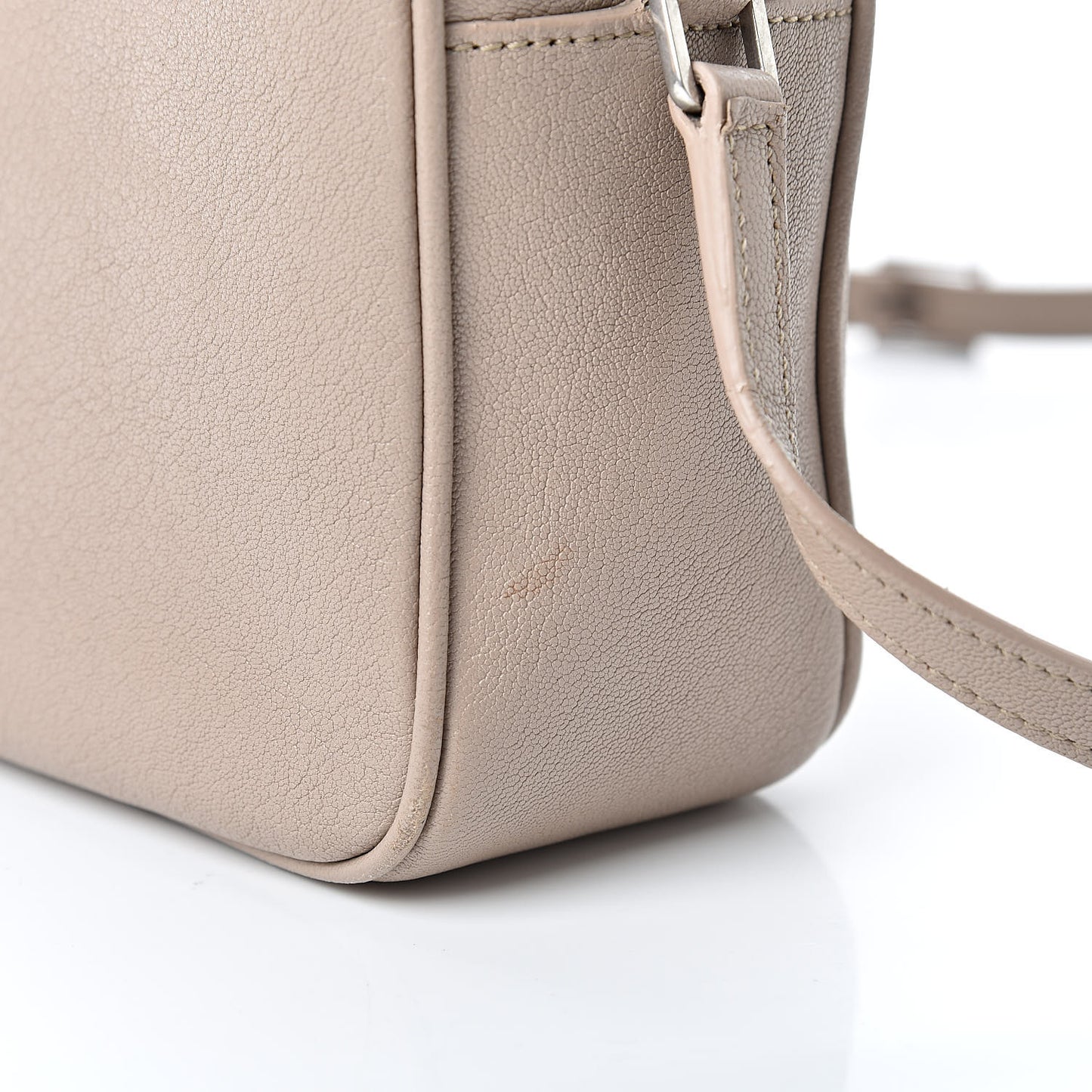 Calfskin Small Lou Camera Bag Beige