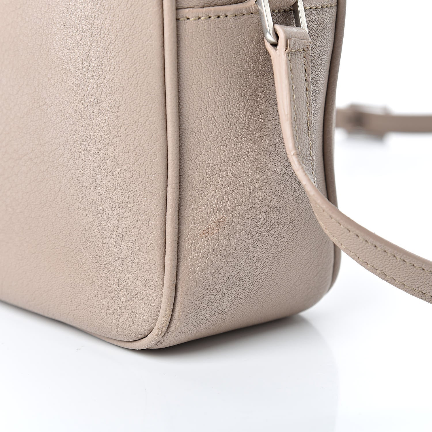 Saint Laurent Calfskin Small Lou Camera Bag Beige 11 of 15