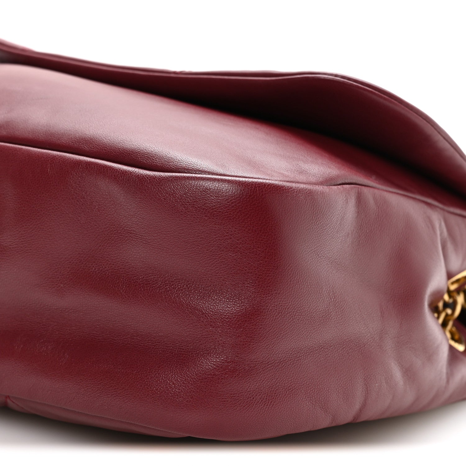 Saint Laurent Lambskin Matelasse Monogram Medium Jamie 4.3 New Dark Bordeaux 10 of 10