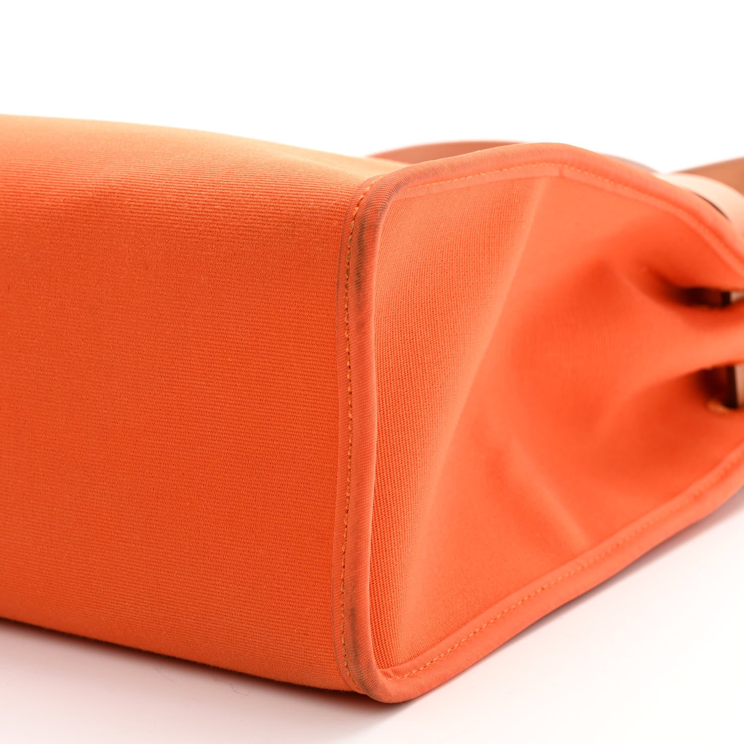 Hermes Toile Vache Hunter Herbag Zip 31 PM Orange 10 of 10