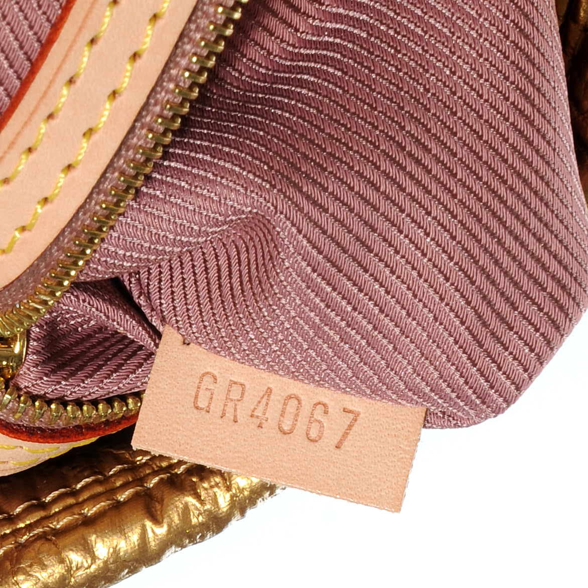 Louis Vuitton Jacquard Quilted Monogram Limelight Clutch PM Gold 8 of 8