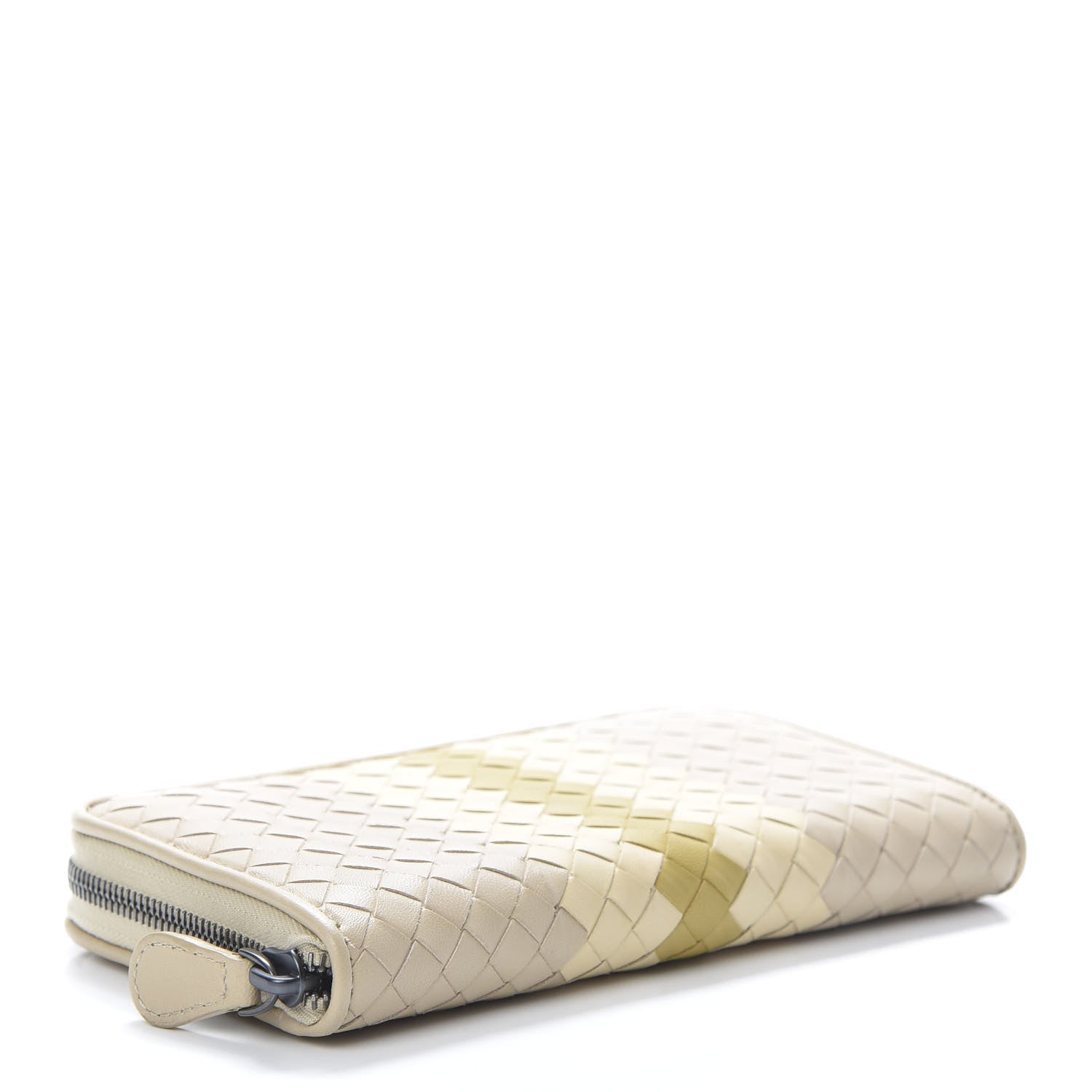 Bottega Veneta Nappa Intrecciato Zip Around Wallet Mink Multicolor 4 of 8