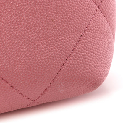 Chanel Caviar Quilted A Real Catch Clutch Pink 12 of 13