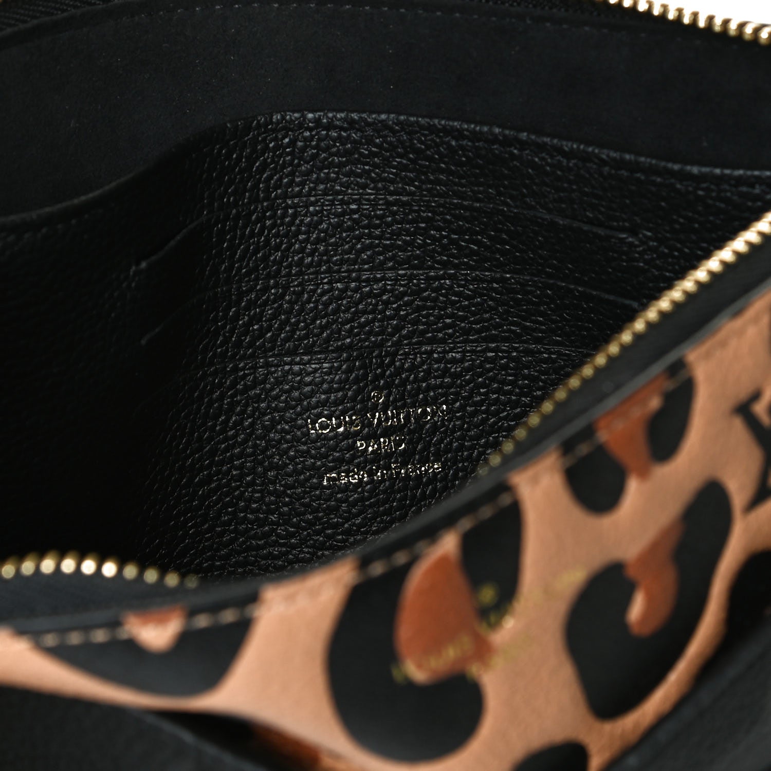 Louis Vuitton Empreinte Monogram Giant Wild at Heart Pochette Melanie MM Black 8 of 11
