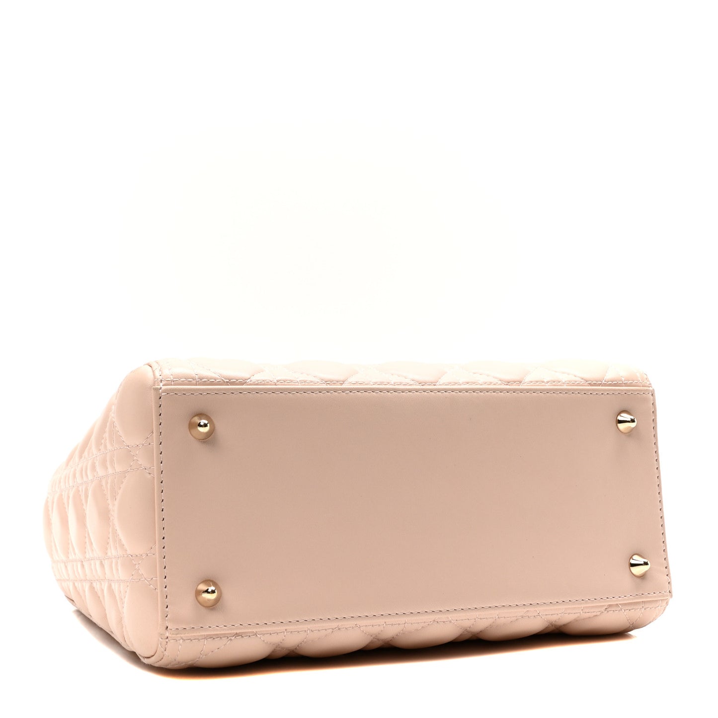 Lambskin Cannage Medium Lady Dior Light Pink