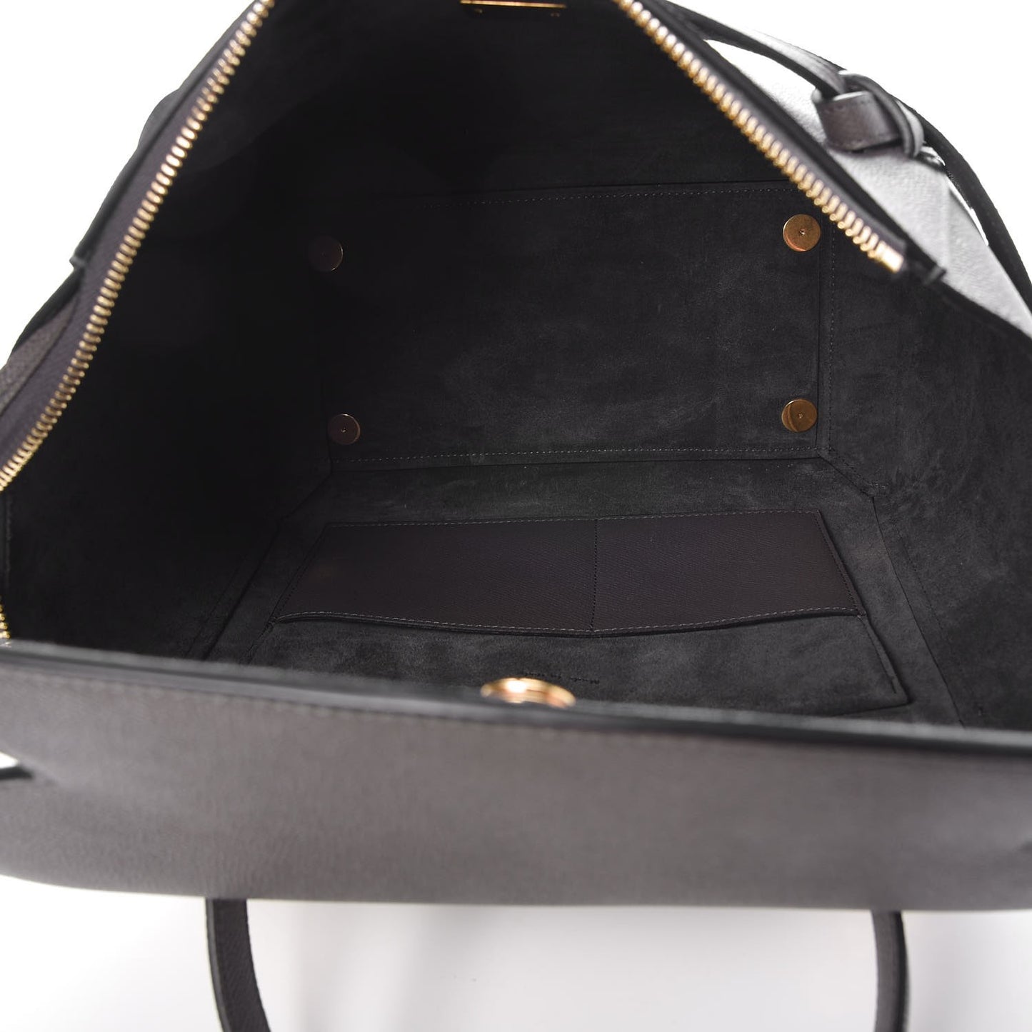 Grained Calfskin Mini Belt Bag Grey