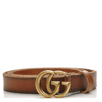 Gucci Faded Calfskin Double G 20mm Belt 85 34 Cuir 1 of 5