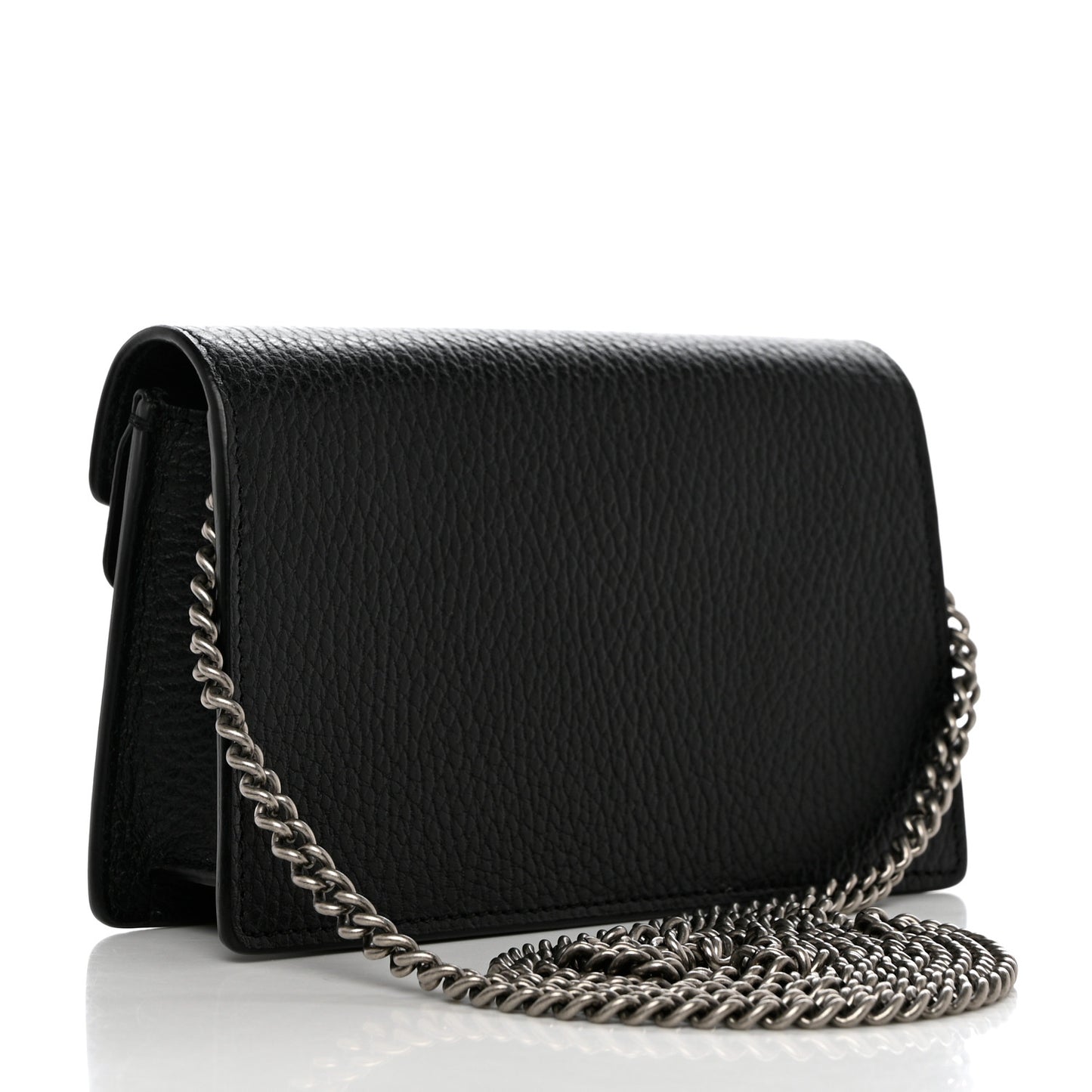 Calfskin Super Mini Dionysus Shoulder Bag Black
