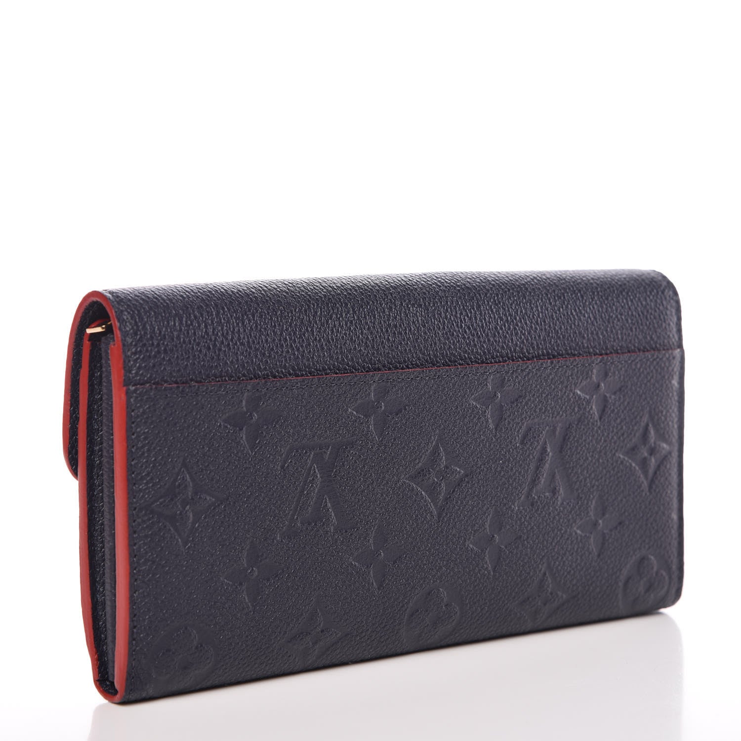 Louis Vuitton Empreinte Sarah Wallet NM Marine Rouge 3 of 8