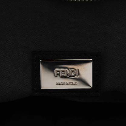Fendi Vitello Elite Cuoio Monster Buggies Medium Roll Tote Ciclamino Black Multicolor Verde Prato 6 of 9