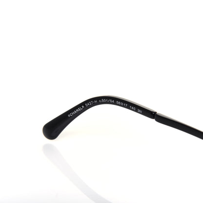 Chanel Pearl Square Sunglasses 5427-H-A Black 5 of 8